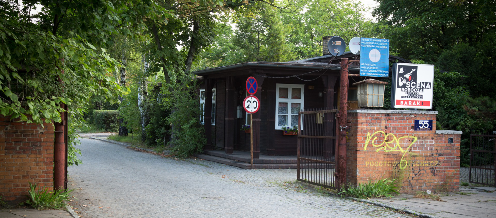 Baraki drewniane – ul. Grunwaldzka